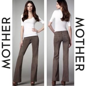MOTHER Denim | "The Wilder" Flares in Dye-Clay